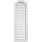 Ekena Millwork Octagonal Top Surface Mount PVC Gable Vent w/ 2"W x 2"P Brickmould Sill Frame, 14"W x 42"H GVPOT14X4203SF - alternate 1
